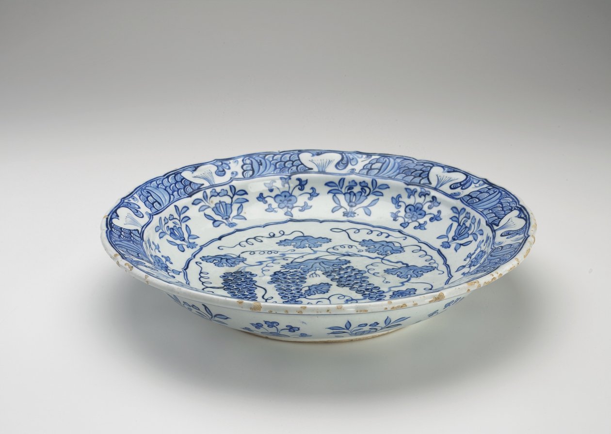 Dish, Iznik, osmansk dynasti (keramikk) av Turkish School