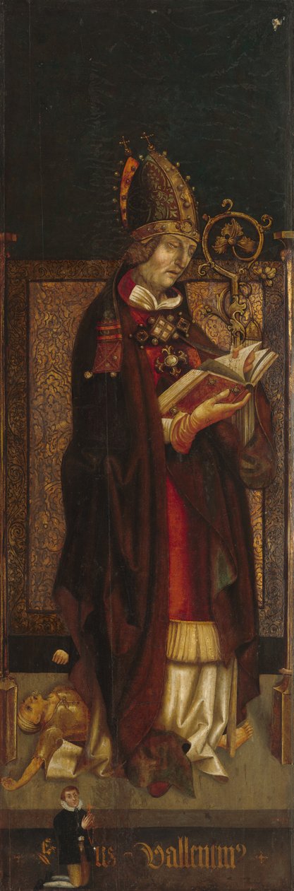Sankt Valentin, ca. 1500–1525 (olje på panel) av Tyrolean School