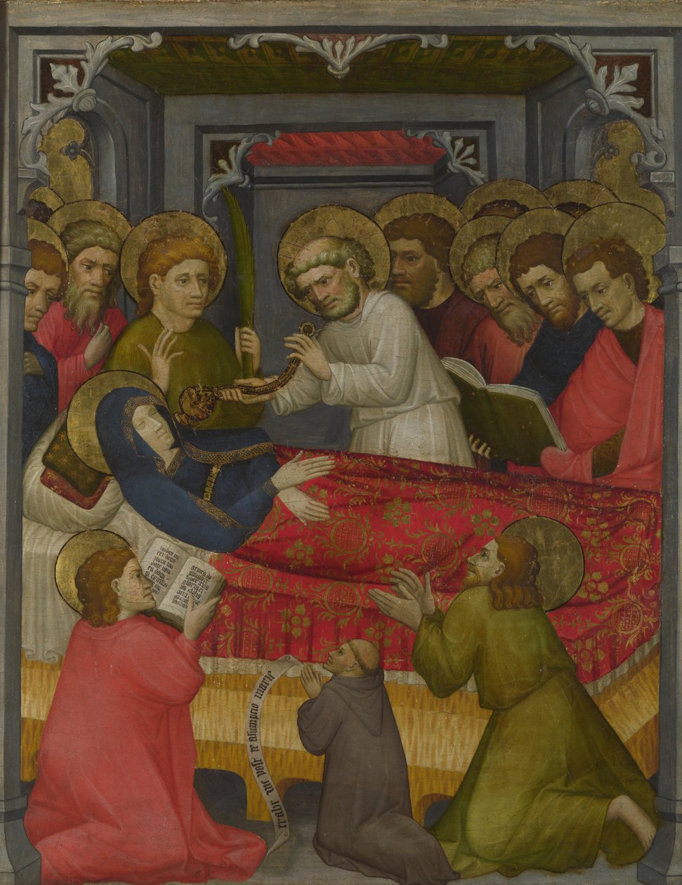 Jomfruens død, ca. 1425 av Tyrolese