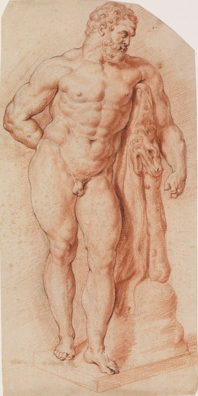 The Herculese Farnese, Napoli av Ubekendt