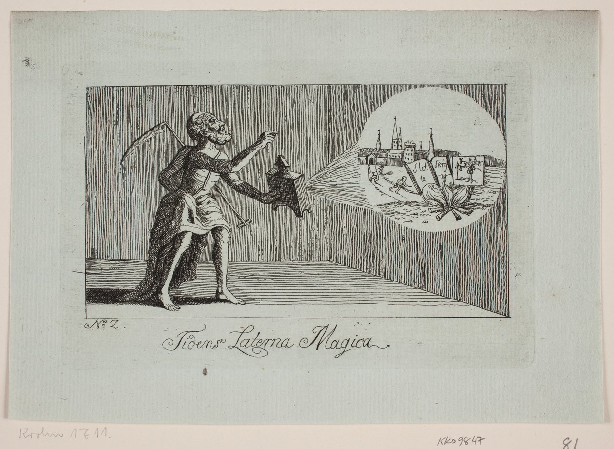 Tidens Laterna Magica av Ubekendt