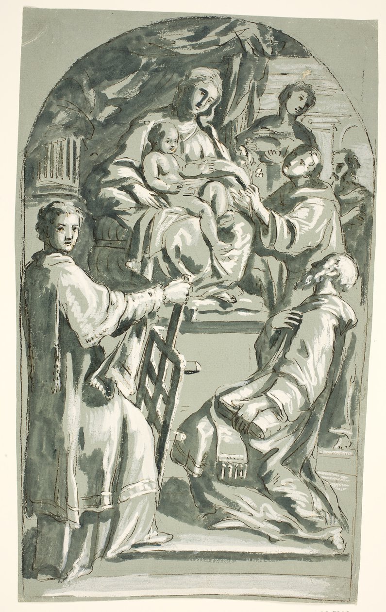 St. Lawrence og Antonius av Padua av Ubekendt Ubekendt