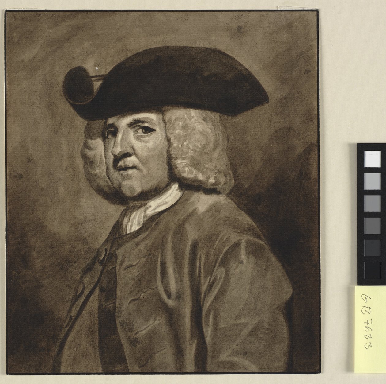 Portrett av Dr. Richard Robinson (1709-94), "Primate of Ireland" av Ubekendt engelsk 1. halvdel af 1800 tallet