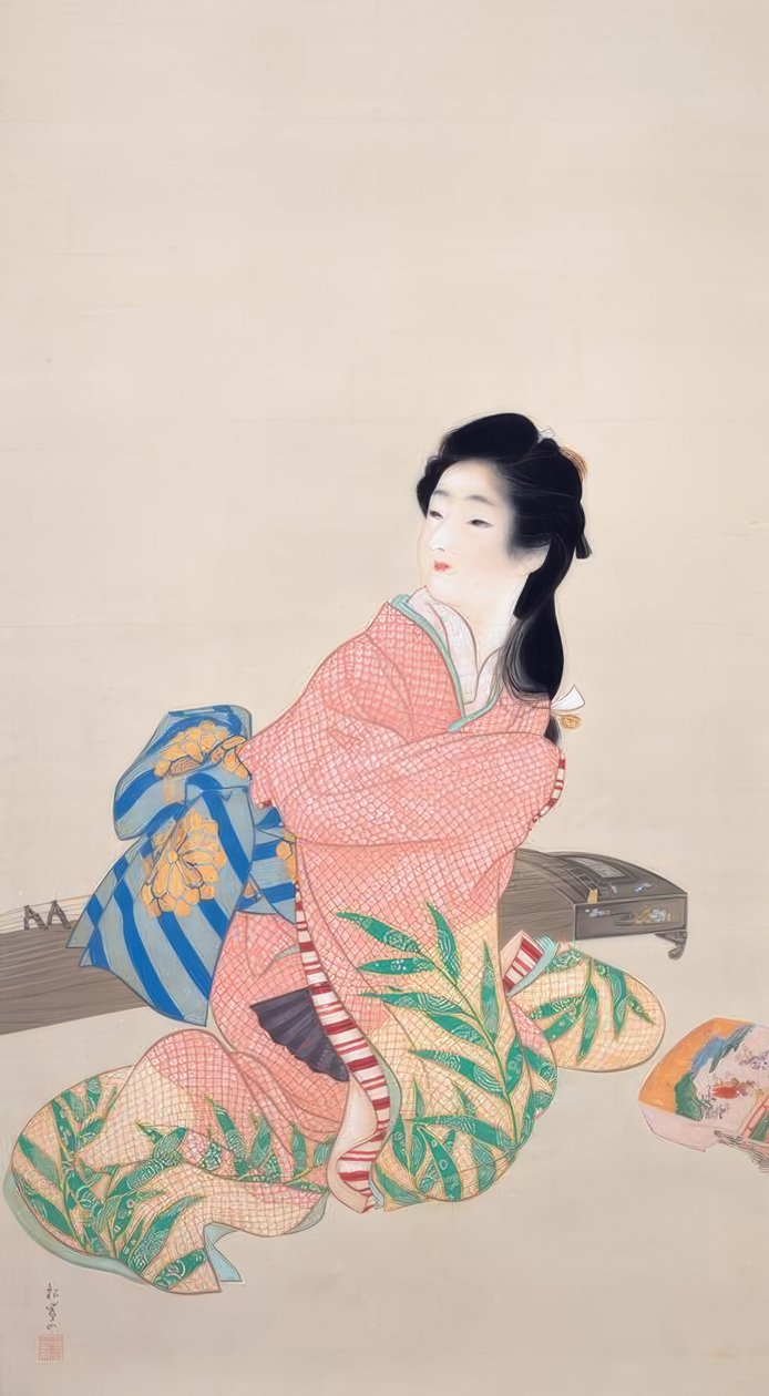 Datter Miyuki av Uemura Shoen
