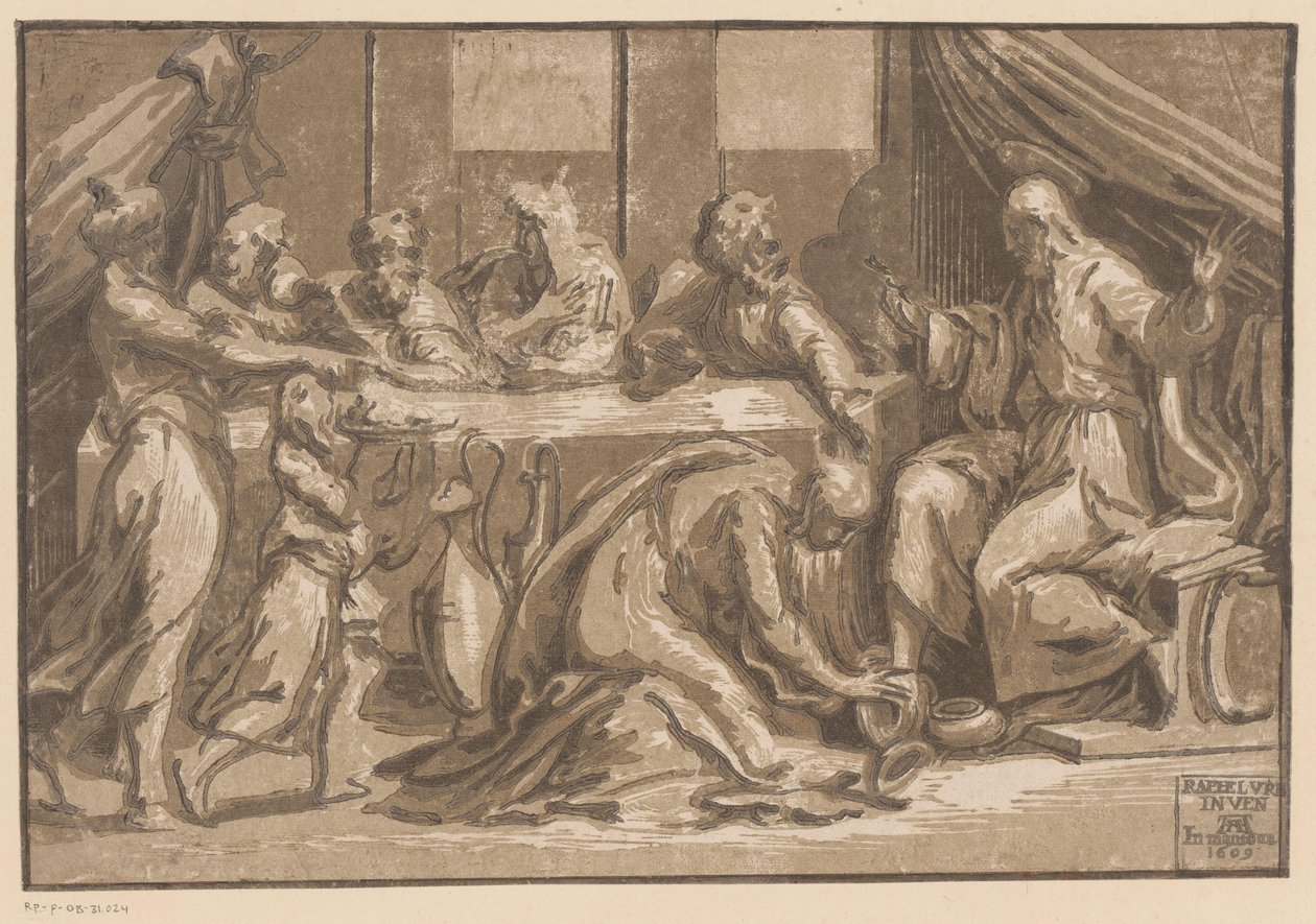 Kristus salvet av Maria Magdalena av Ugo da Carpi