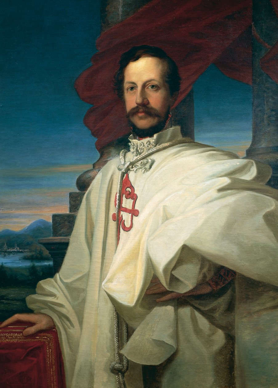 Portrett av Charles av Bourbon-Parma (Madrid av Ulisse Passani