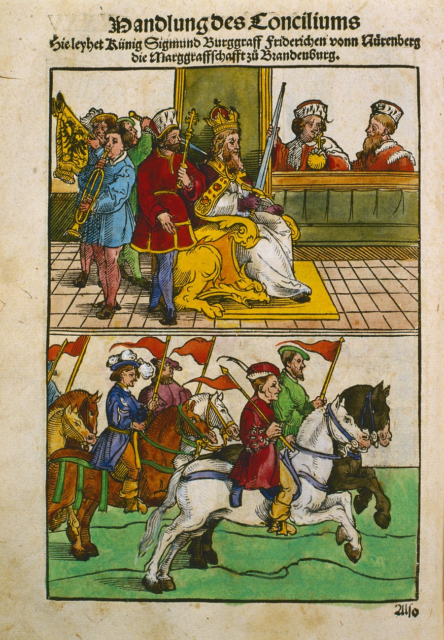 Sigismund ved Constance of Constance, fra 