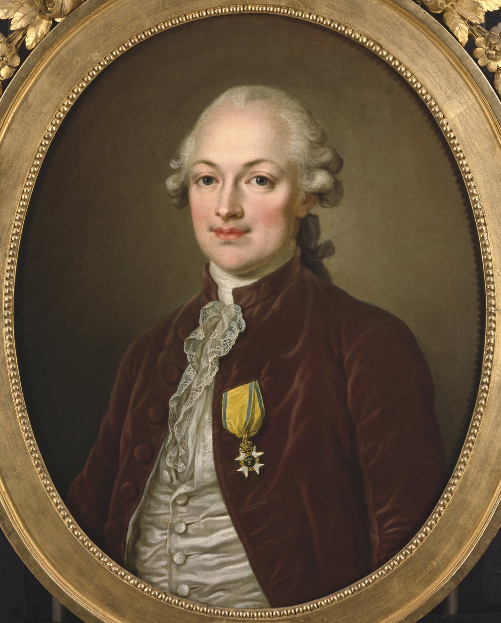 Baron Erik Magnus de Stael Holstein, Sveriges ambassadør i Frankrike - Portrett av Baron Erik Magnus Stael von Holstein (1749-1802), av Pasch, Ulrika Fredrika (1735-1796). Olje på lerret av Ulrika Fredrika Pasch