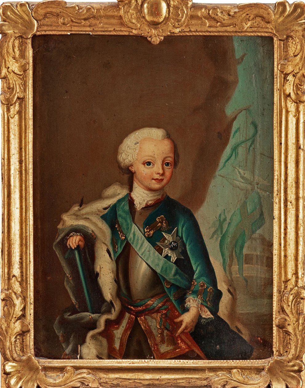 Charles XIII roi de Suede (1748-1818) - Portrett av prins Charles XIII av Sverige av Pasch, Ulrika Fredrika (1735-1796) av Ulrika Fredrika Pasch
