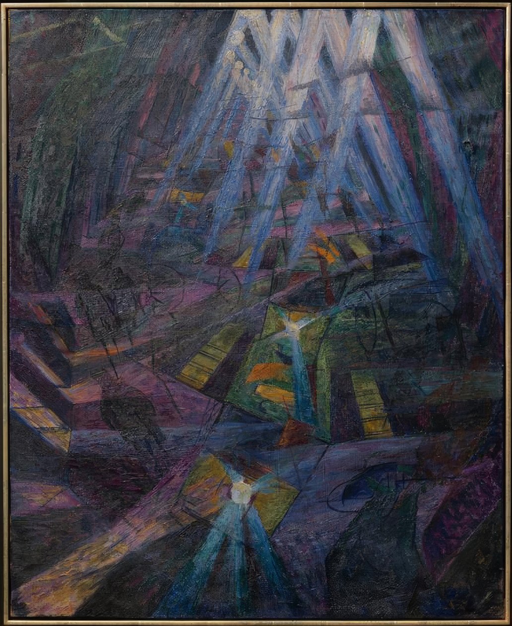 En veis krefter av Umberto Boccioni
