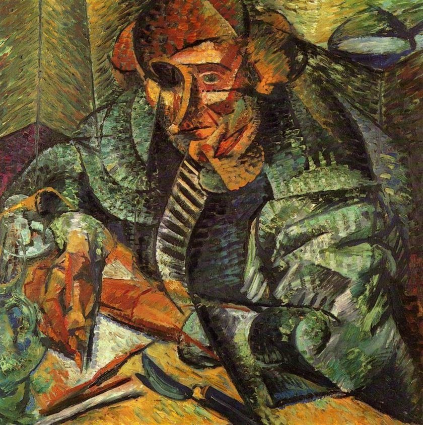 Lantigrazioso av Umberto Boccioni