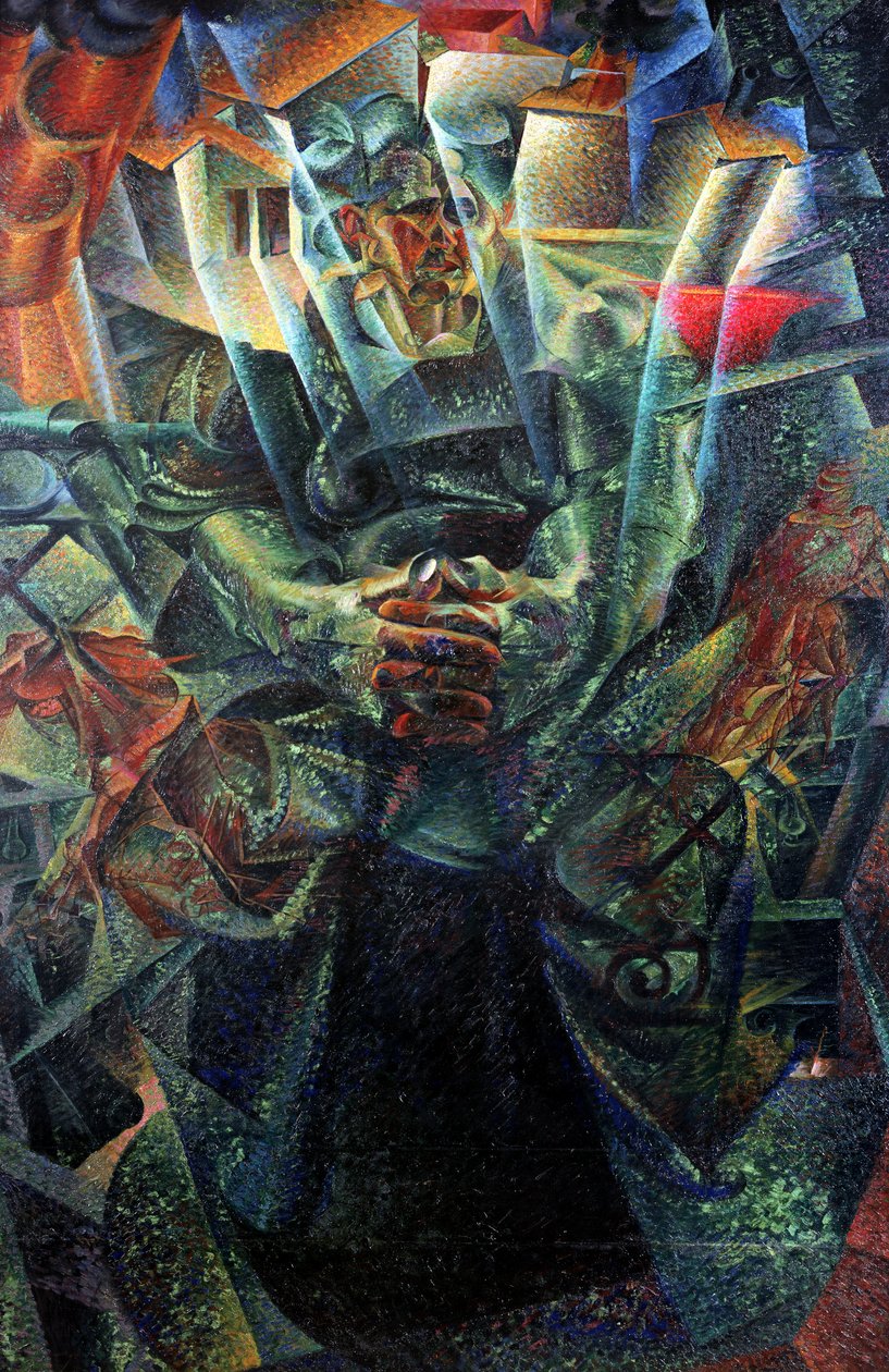 Matter, 1912 av Umberto Boccioni