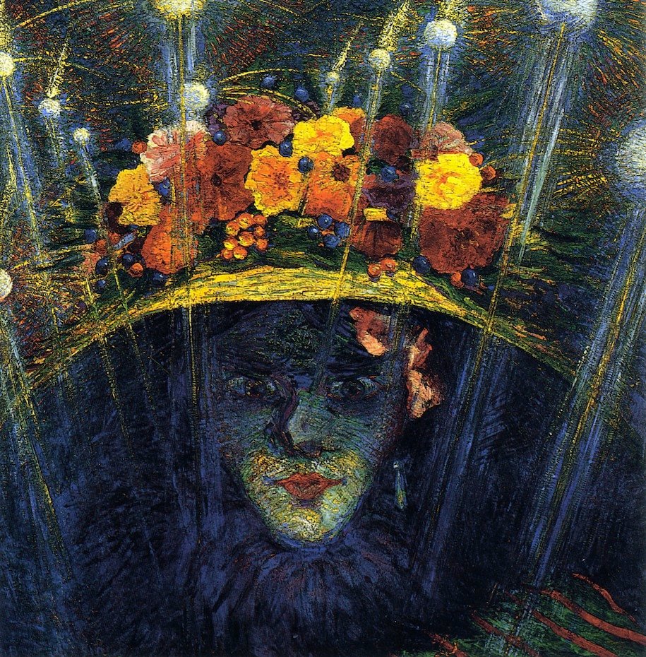 Moderne Idol av Umberto Boccioni
