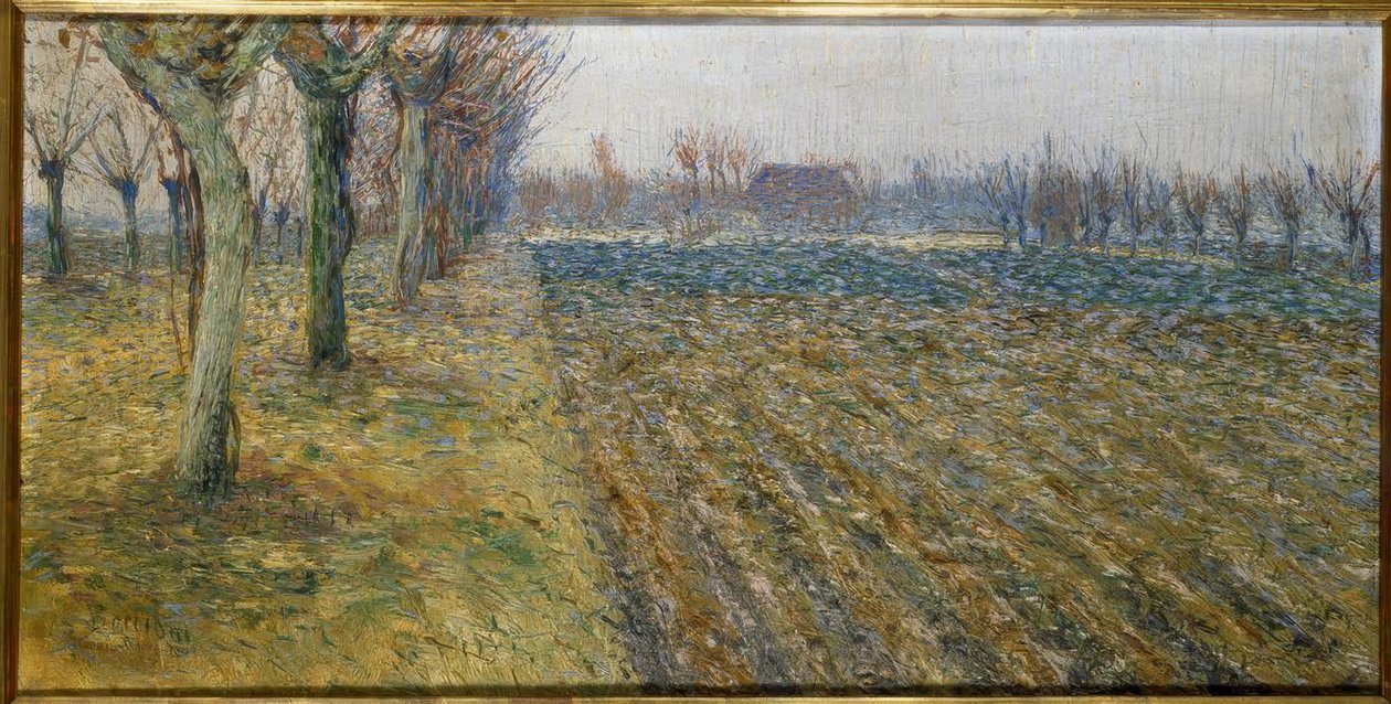 Landskap nær Padua av Umberto Boccioni