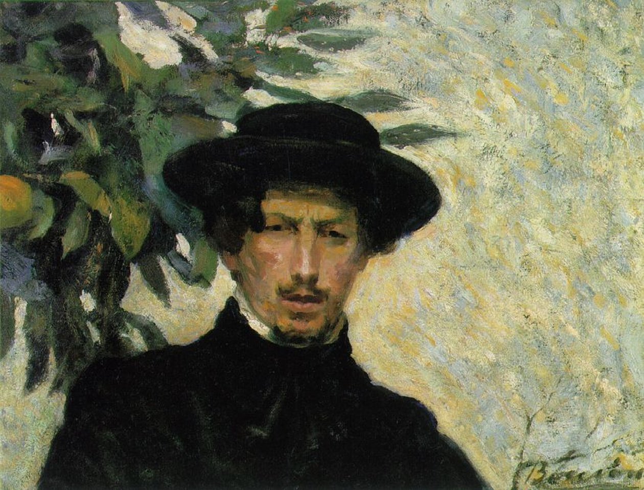 Selvportrett, 1905 av Umberto Boccioni