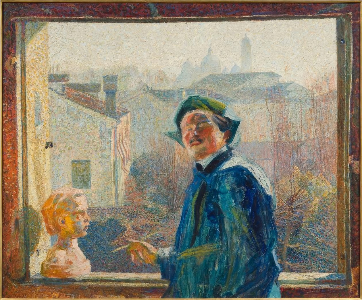 Valerio Brocchi / Gemälde von Umberto Boccioni av Umberto Boccioni