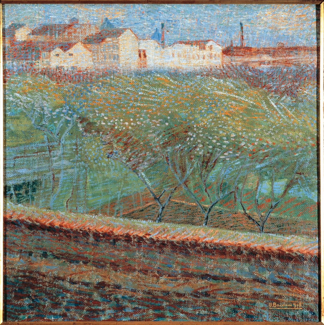 April kveld, av Umberto Boccioni av Umberto Boccioni