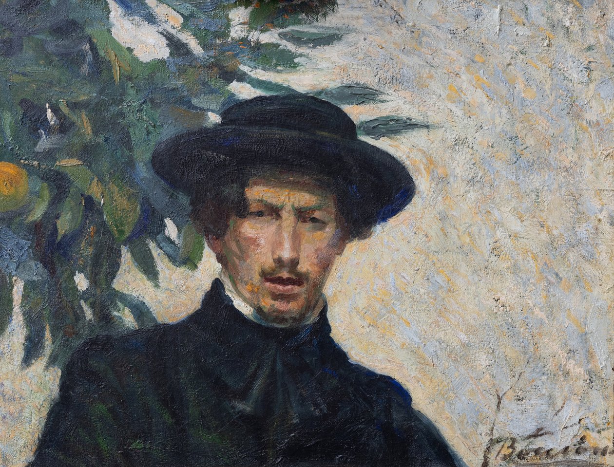 Selvportrett av Umberto Boccioni
