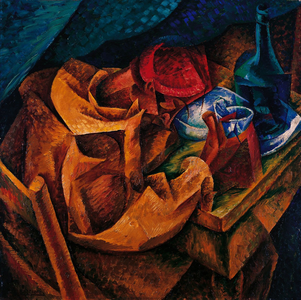 Drikkeren av Umberto Boccioni