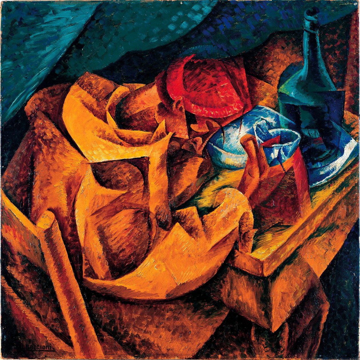Drikkeren av Umberto Boccioni