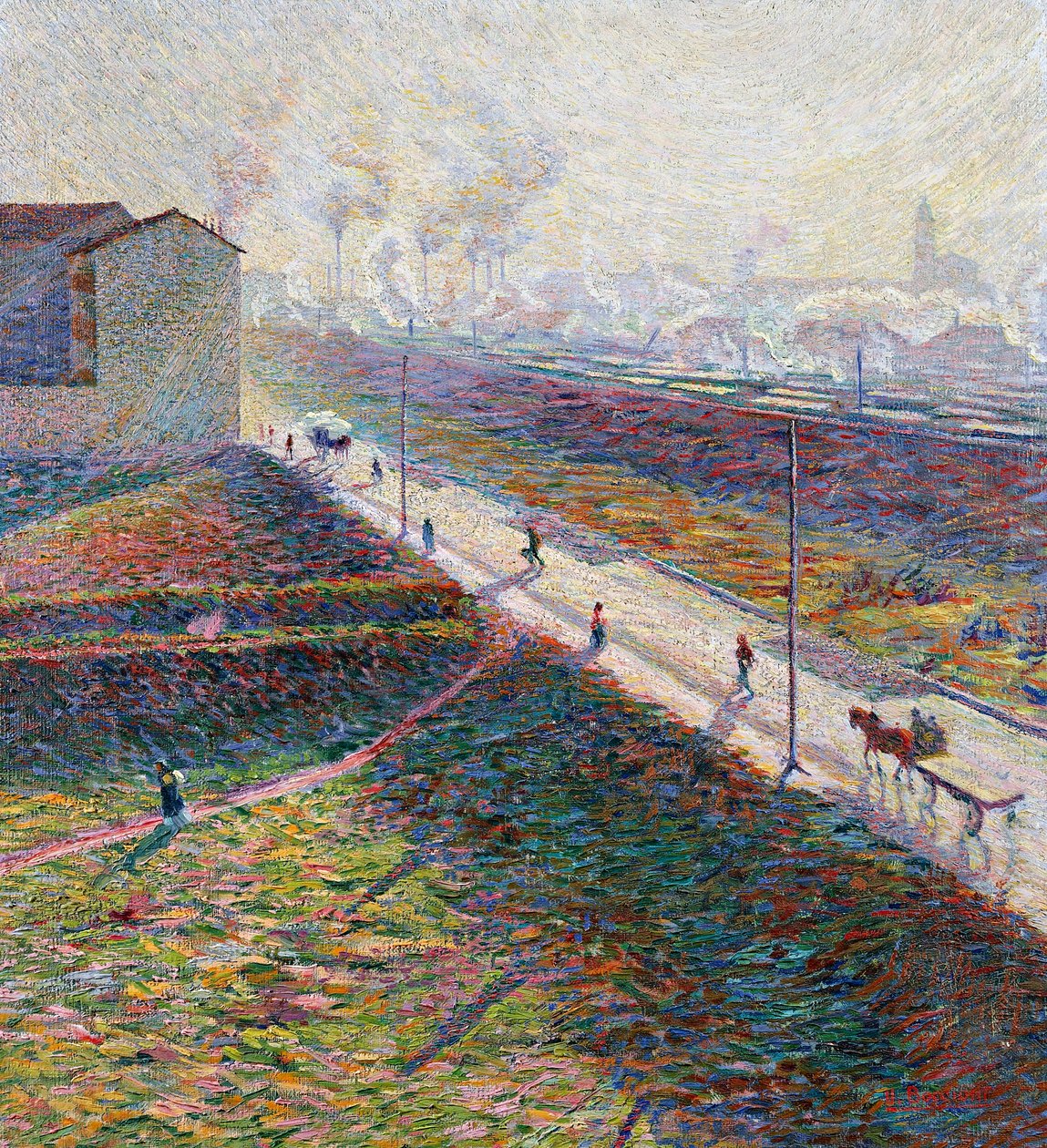 Morgenen av Umberto Boccioni