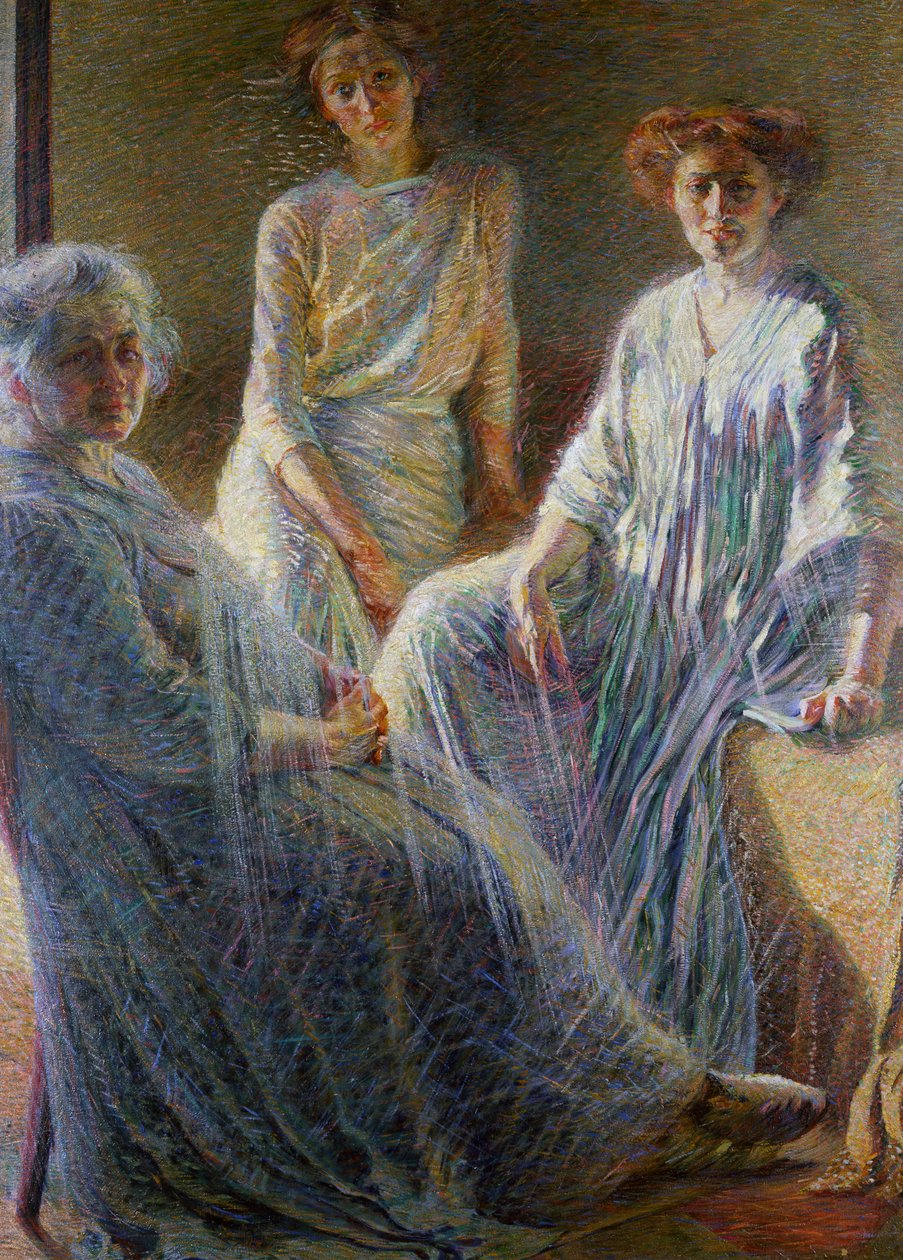 Tre kvinner av Umberto Boccioni