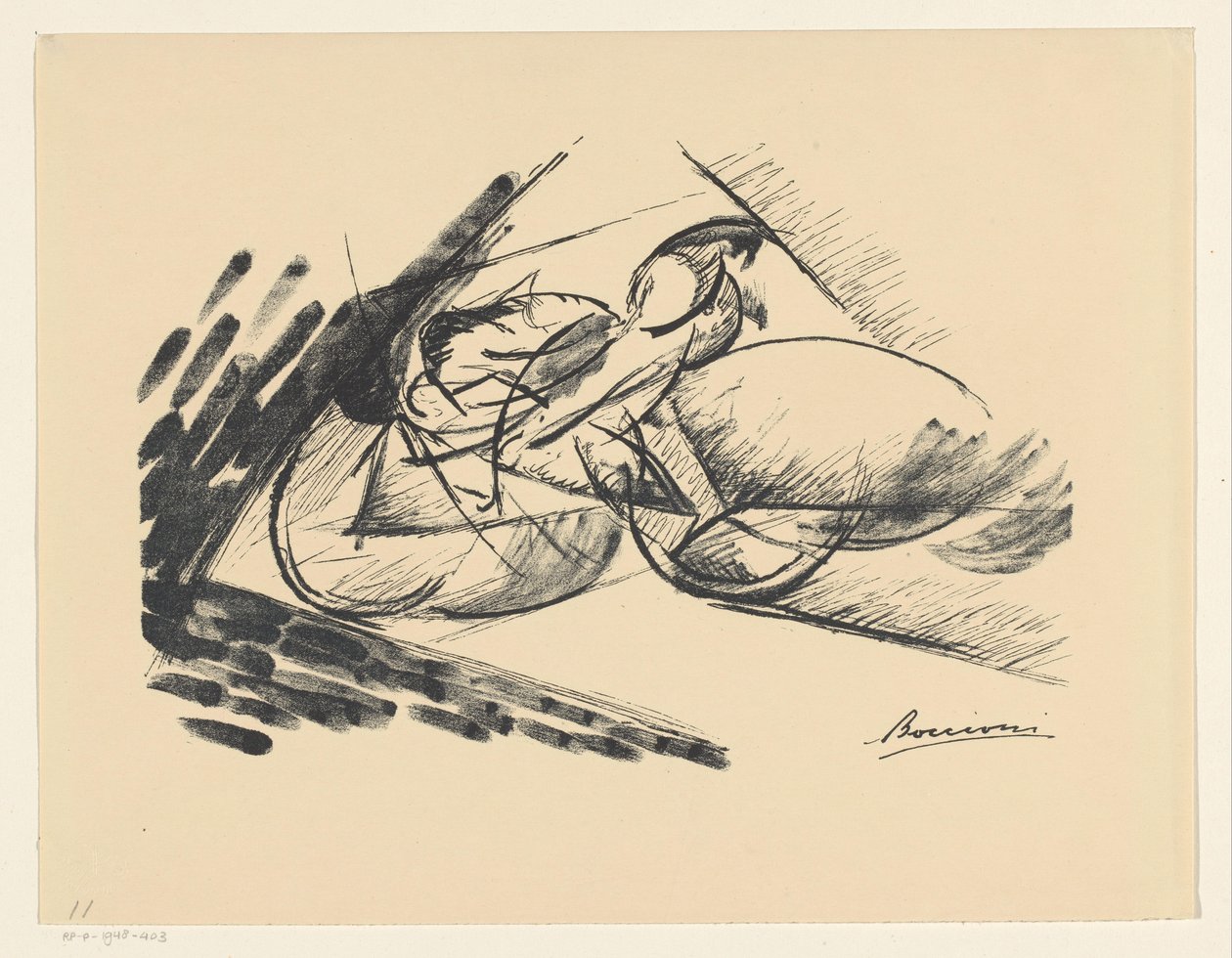 Uten tittel (hastighet) av Umberto Boccioni