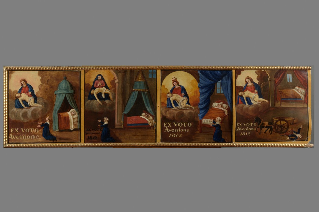Ex-voto fra Notre-Dame de Pitié-kapellet av Unbekannt Unbekannt