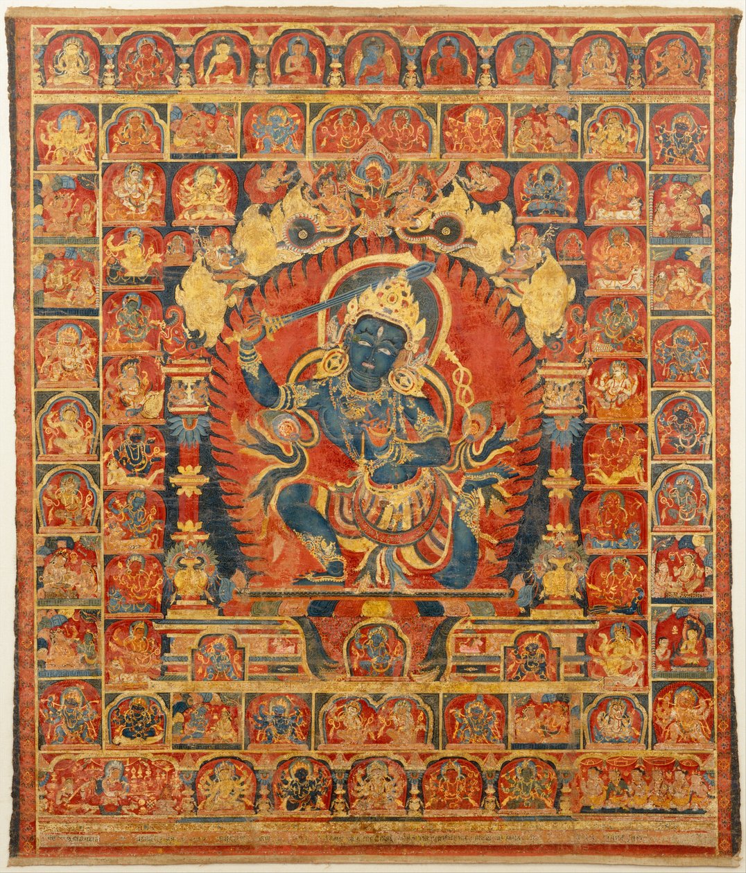 Acala, den buddhistiske beskytteren av Unbekannt Unbekannt