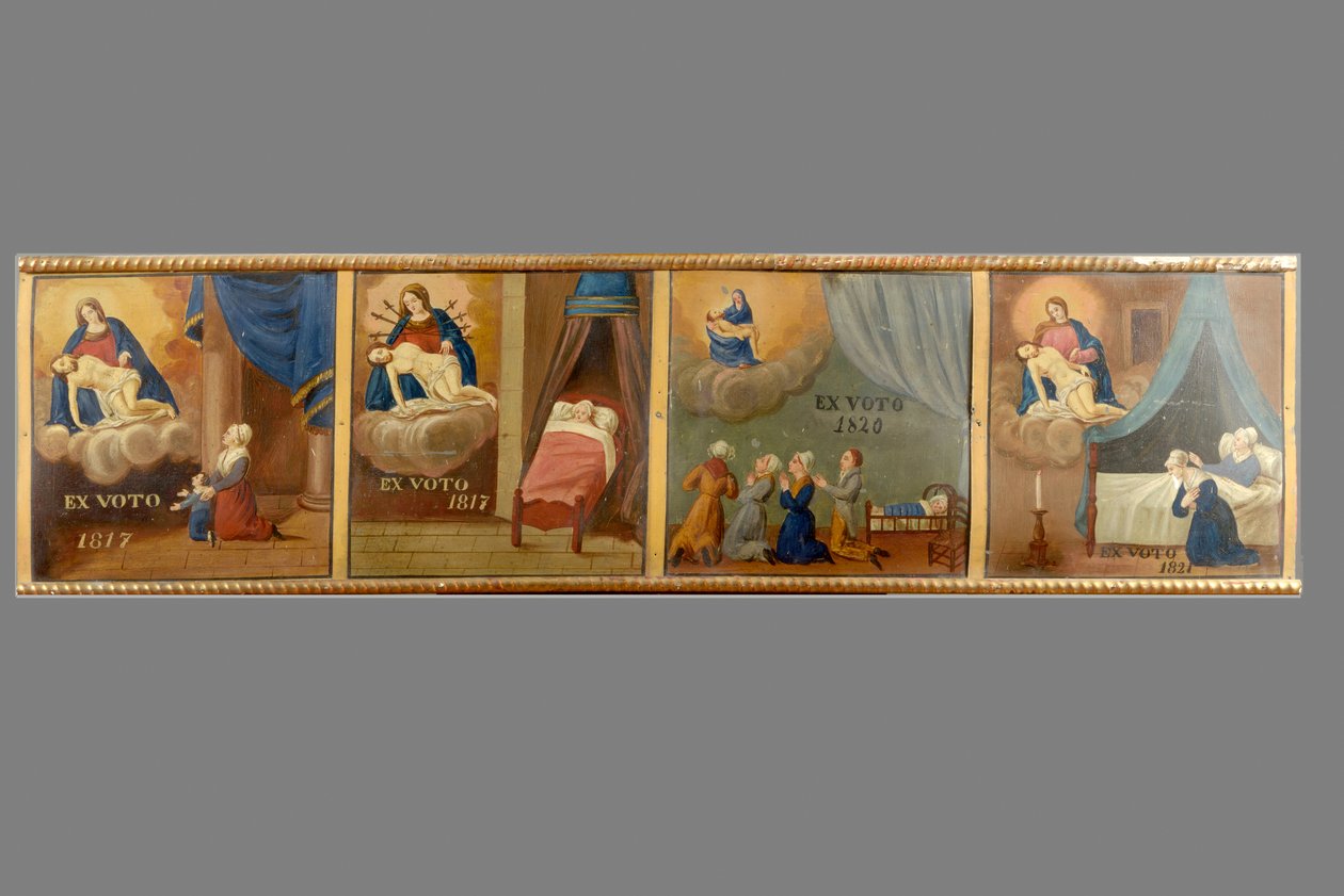 Ex-voto fra Notre-Dame de Pitié-kapellet av Unbekannt Unbekannt
