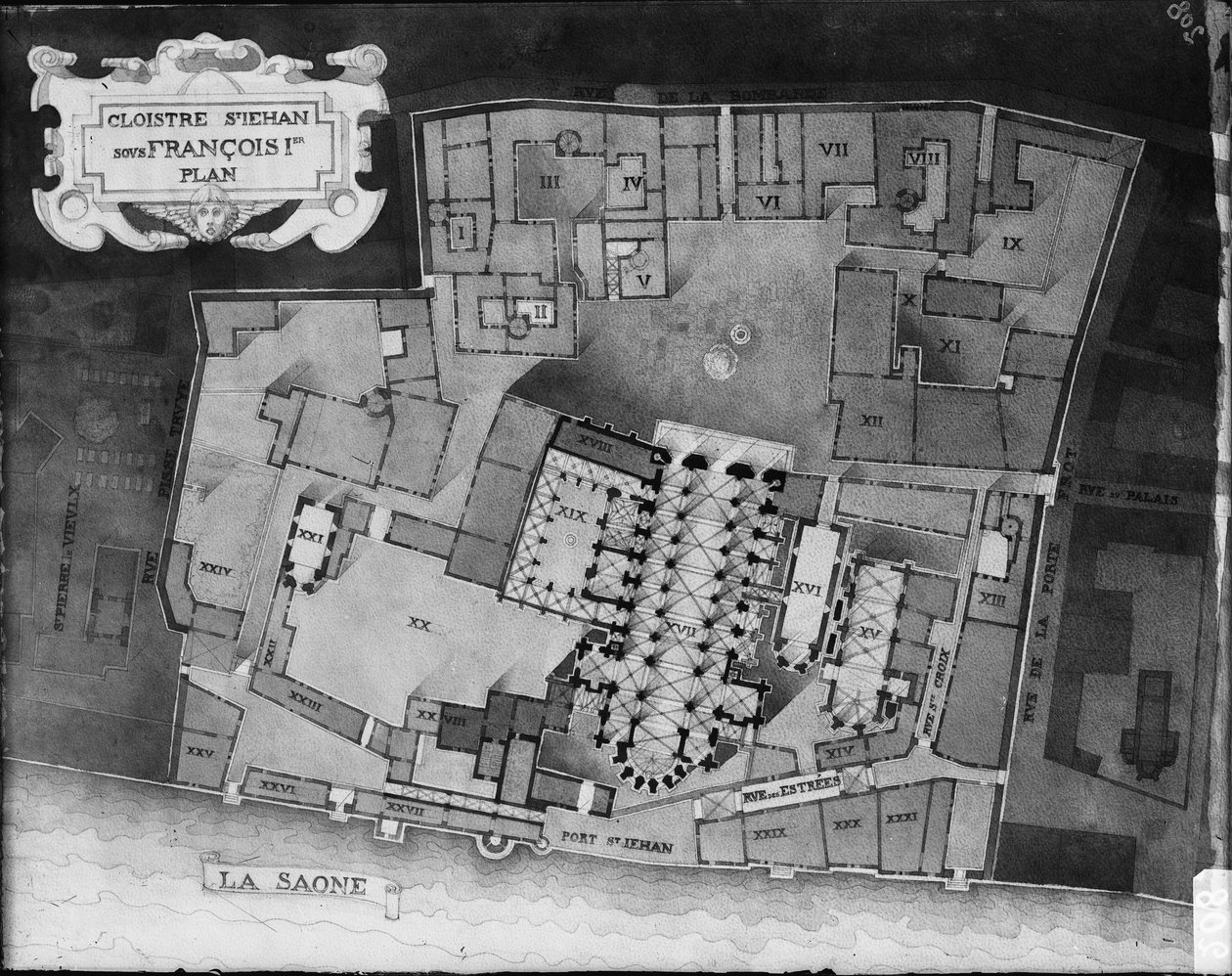 Illustrasjoner for historien til kirkene og kapellene i Lyon av Unbekannt Unbekannt