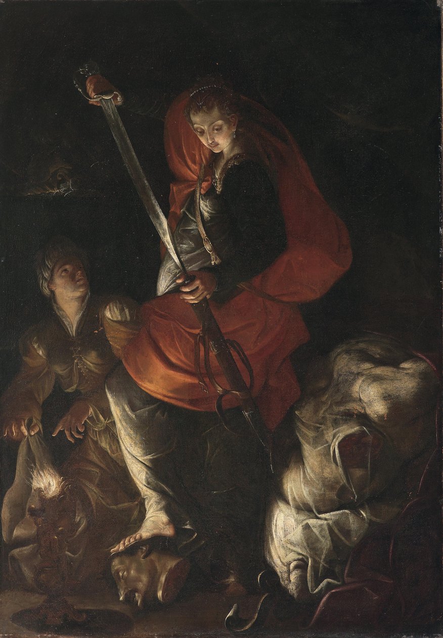 Judith og Holofernes av Unbekannt Unbekannt