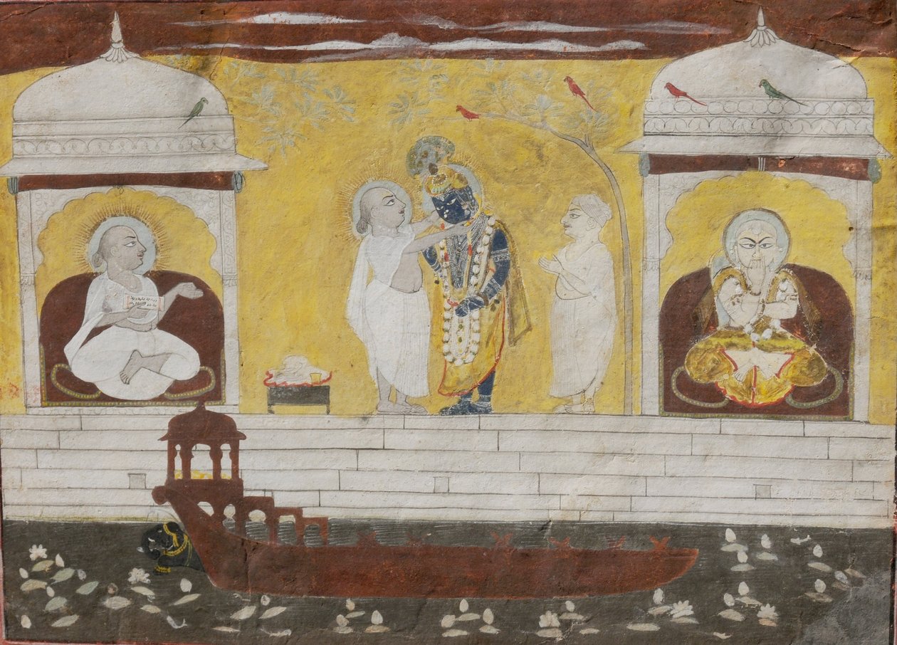 Krishna -tilbedelse av Unbekannt Unbekannt