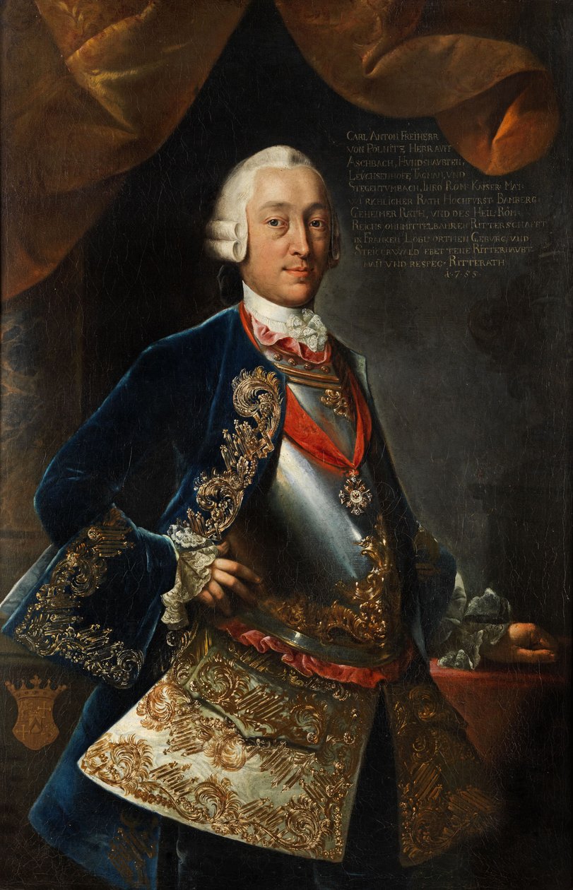 Portrett av Karl Anton von Pölnitz av Unbekannt Unbekannt