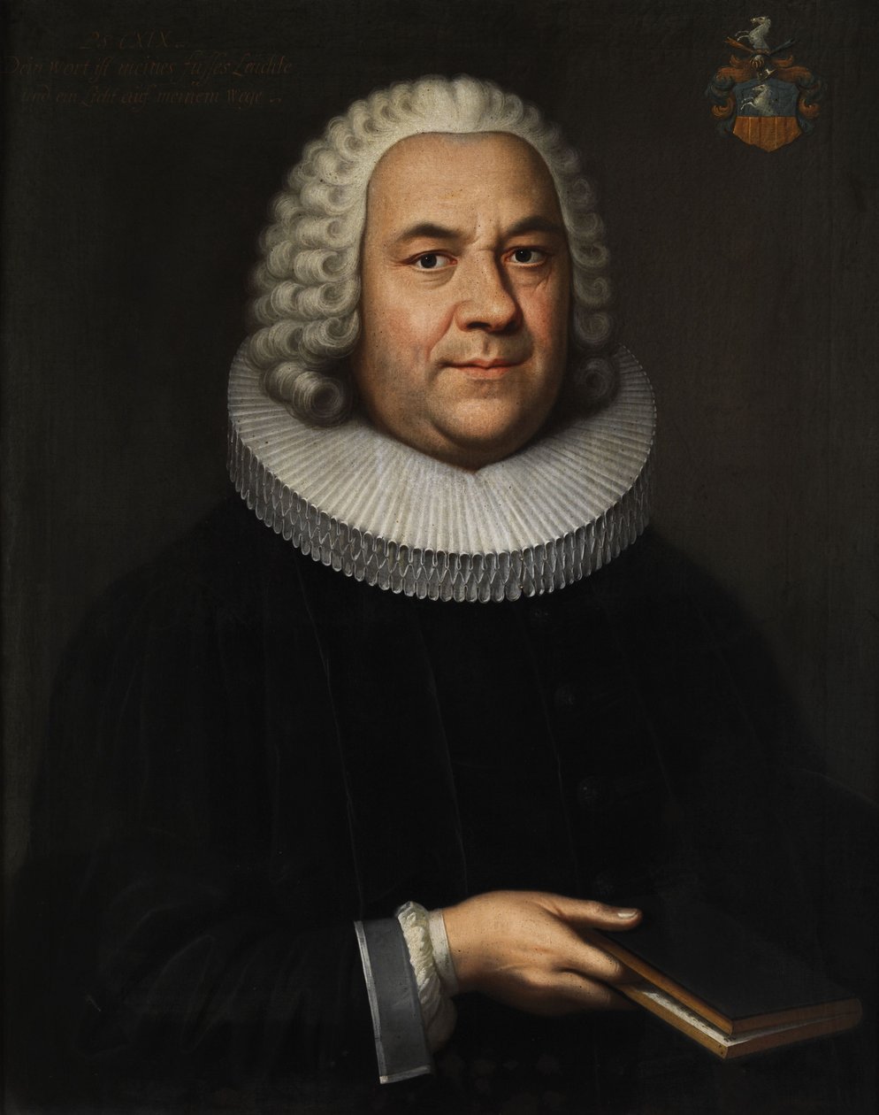 Portrett av teologen Jeremias Friedrich Reuss (1700–1777), professor i teologi i København. av Unbekannt Unbekannt
