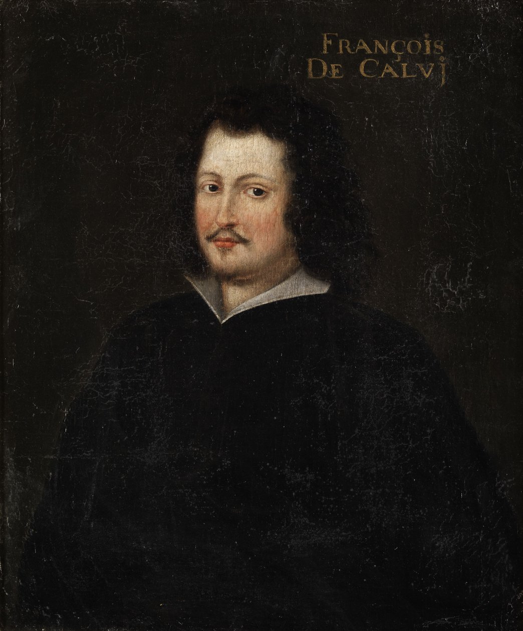 Portrett av den korsikanske adelsmannen François de Calvj av Unbekannt Unbekannt