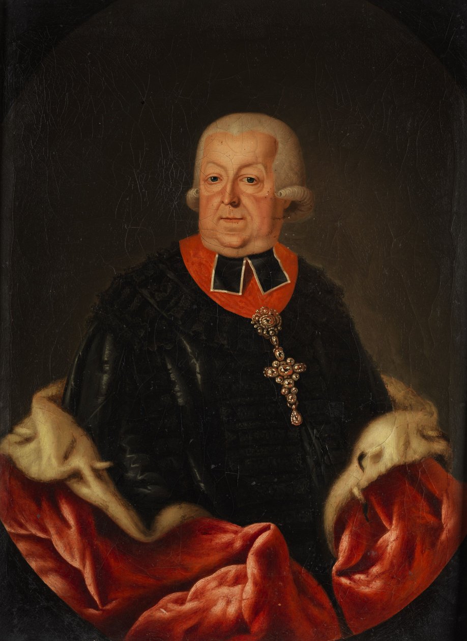 Portrett av Christoph Franz von Buseck av Unbekannt Unbekannt