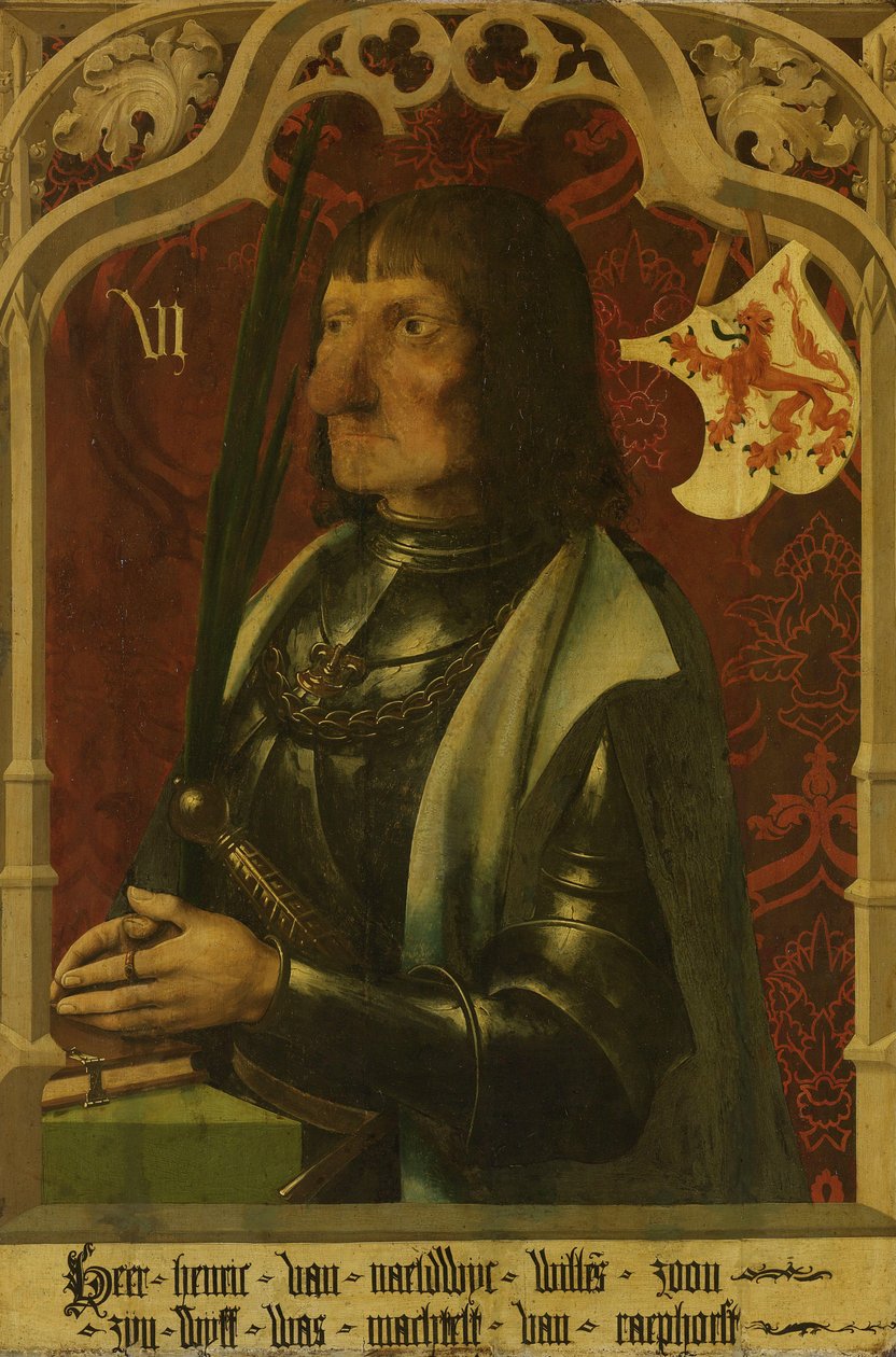 Portrett av Hendrik IV van Naaldwijk (c. 1430-96) av Unbekannt Unbekannt