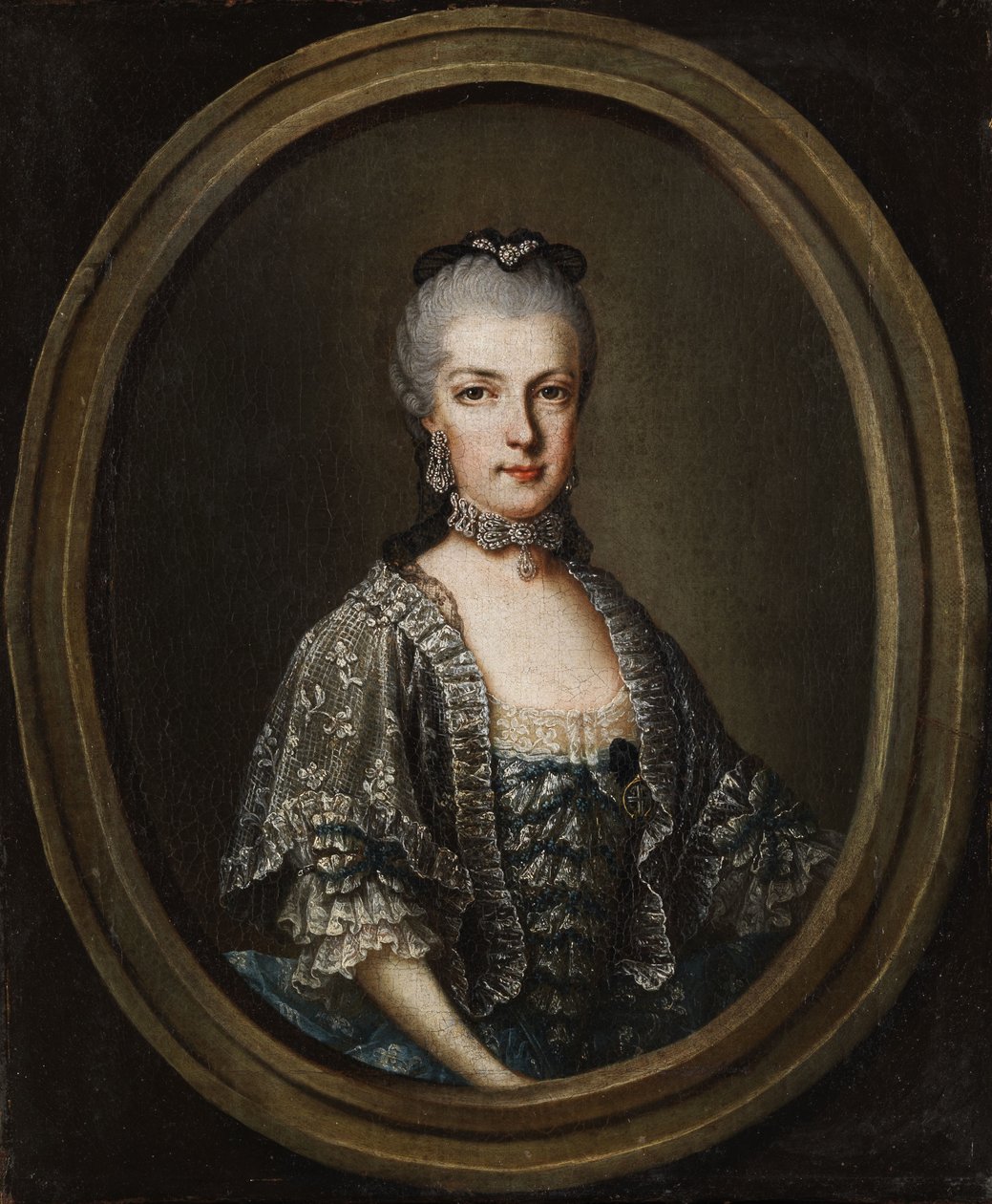 Portrett av Maria Christina, hertuginne av Teschen (1742-1798) av Unbekannt Unbekannt