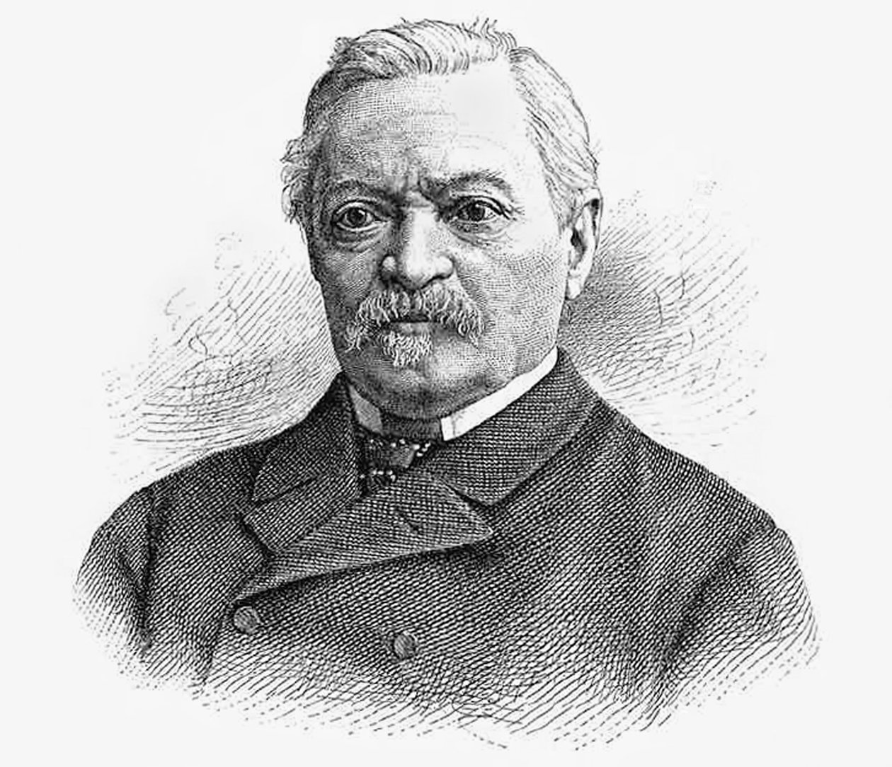 Portrett av Arnold Otto Aepli (1816-1897), St Gallen statsmann av Unbekannt Unbekannt