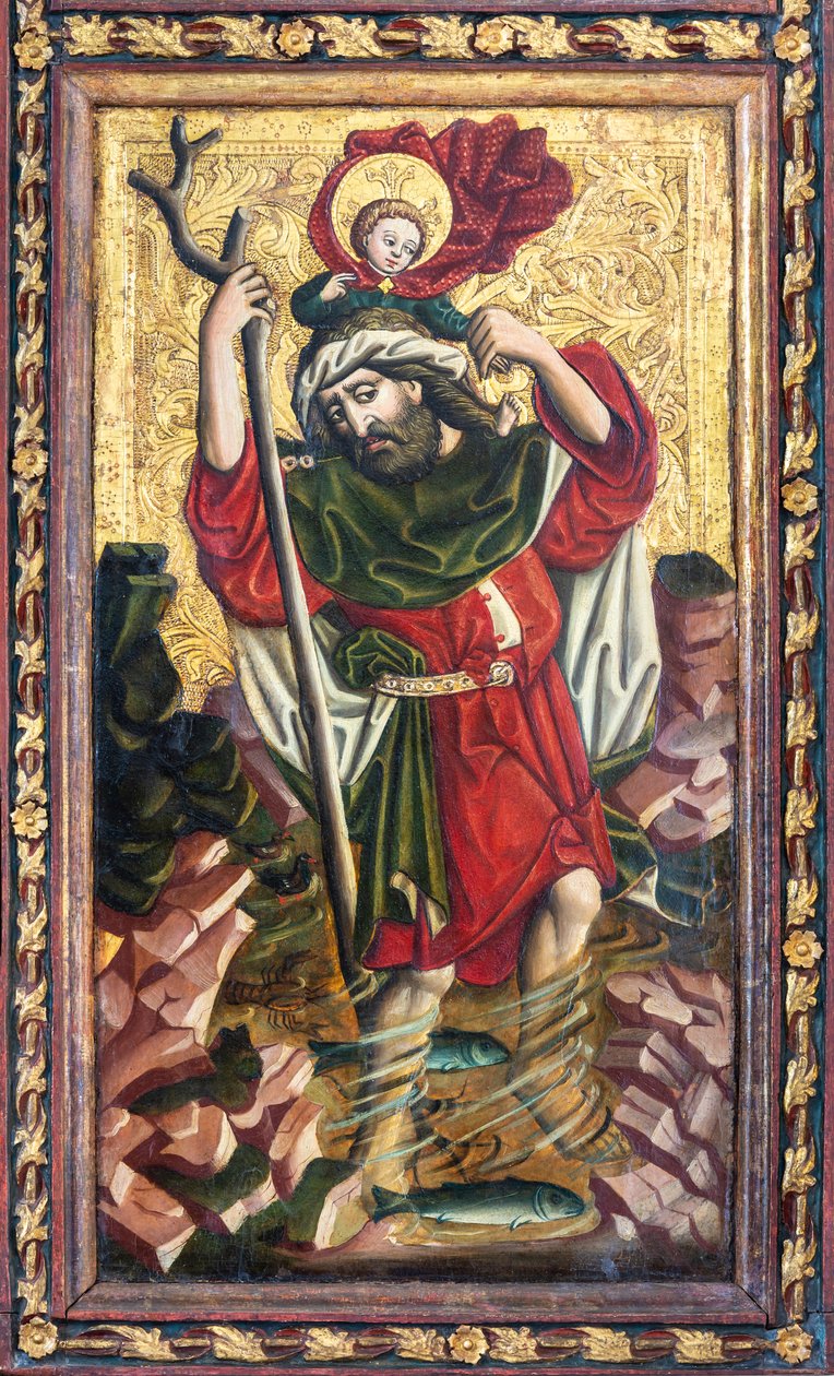 Den hellige Christopher av Unbekannt Unbekannt