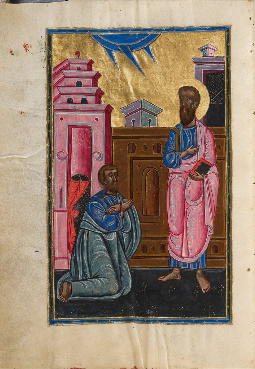 Saint Paul og Sergius, romersk prokonsul på Kypros av Unbekannt Unbekannt