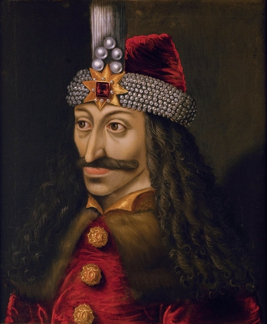 Vlad Ţepeş, Impaler, Woywode i Wallachia 1456-1465 (død 1477) av Unbekannt Unbekannt