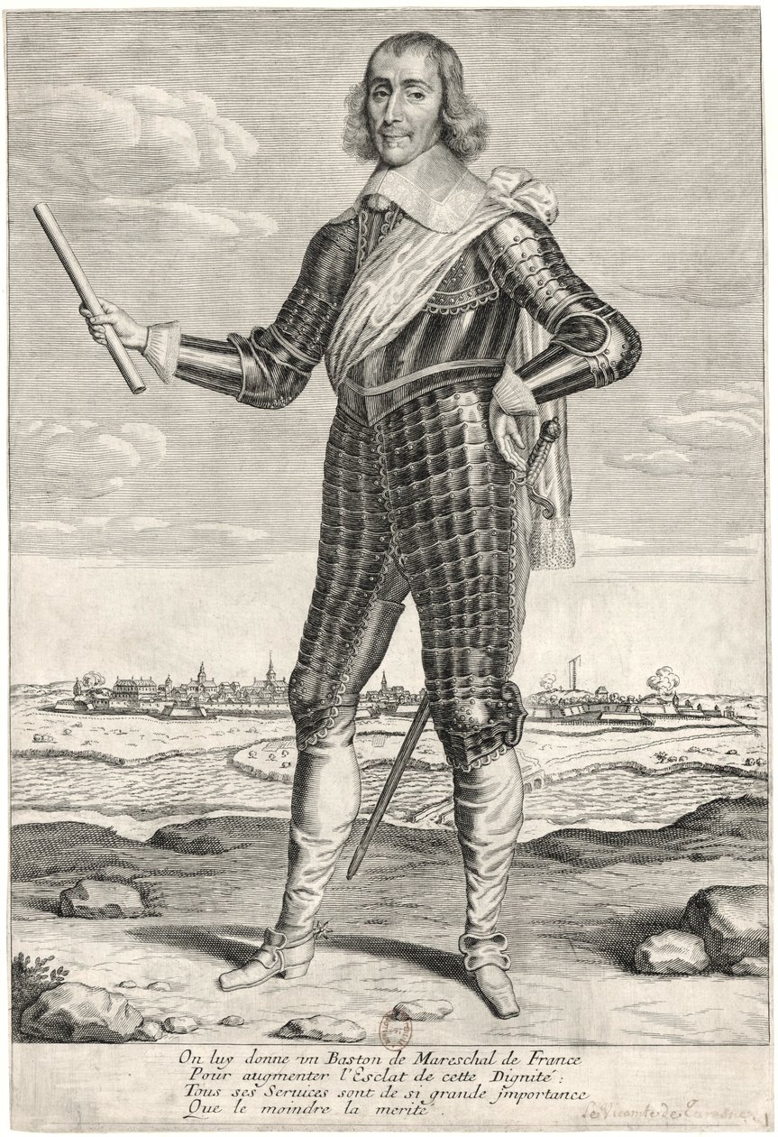 Abraham de Fabert (1599–1662), marskalk i Frankrike av Unbekannt Unbekannt