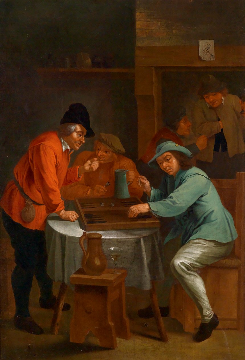 Tavern scene av Unbekannt Unbekannt