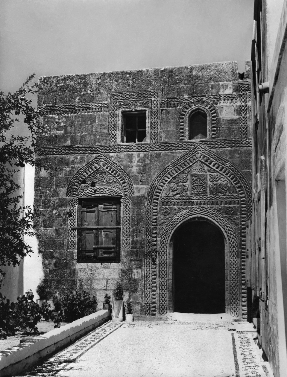 Et gammelt hus i Lindos, Rhodos av Unbekannt Unbekannt