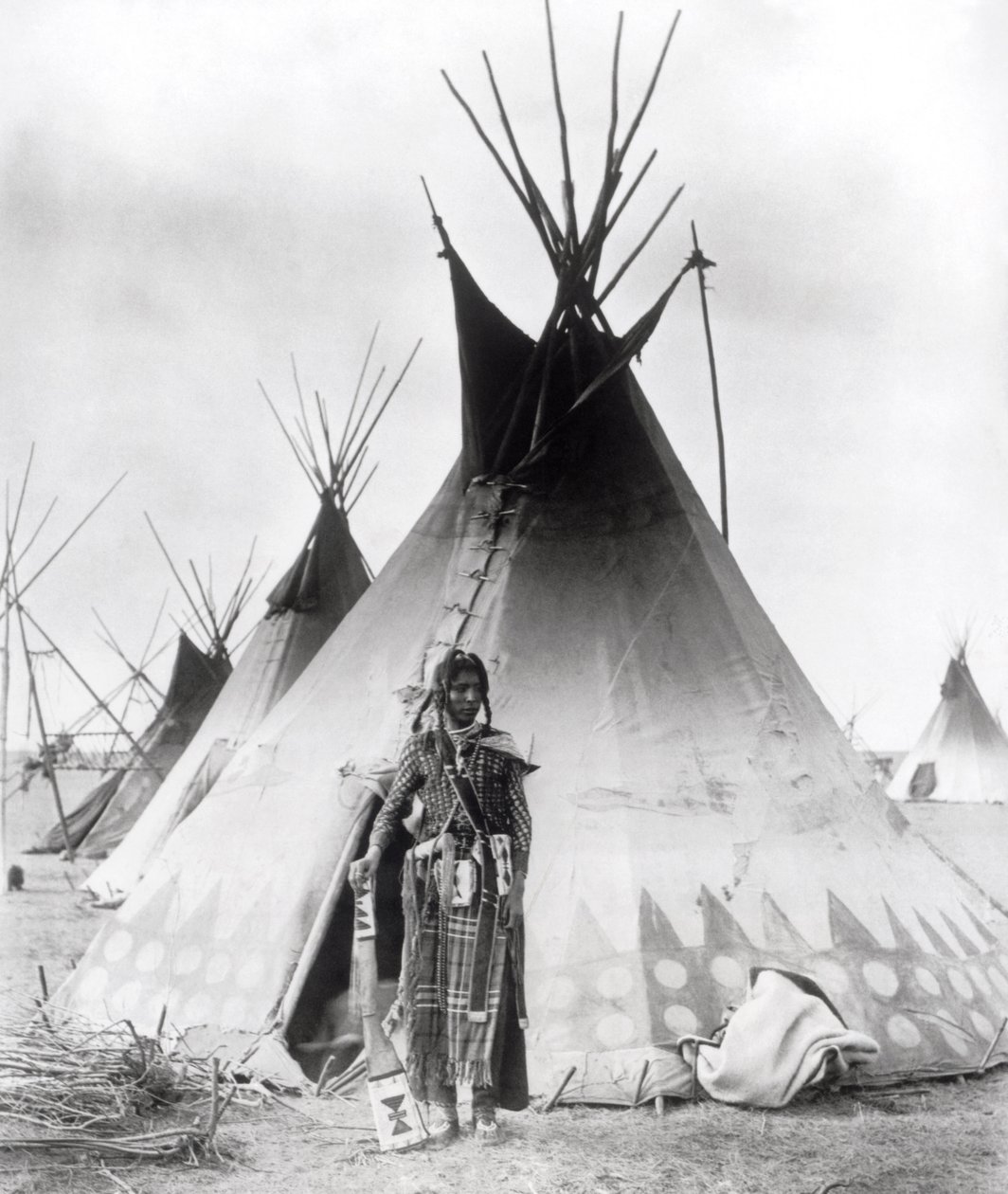 Blackfoot Brave, nær Calgary, Alberta, 1889 av Unbekannt Unbekannt