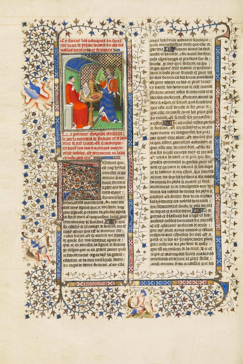 Boccaccio og Fortune av Unbekannt Unbekannt