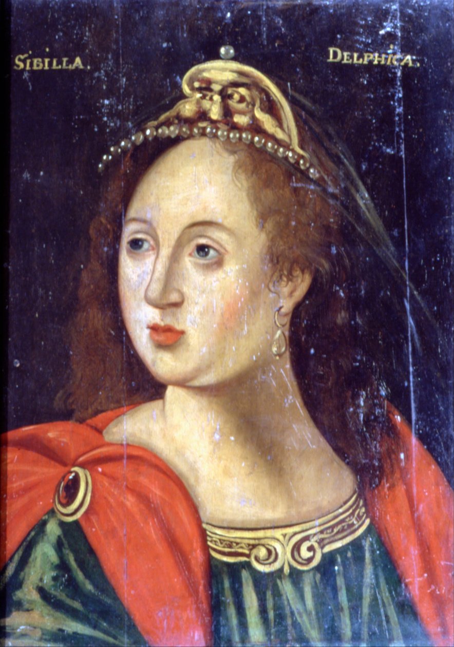 Britisk - Delphic Sibyl av Unbekannt Unbekannt