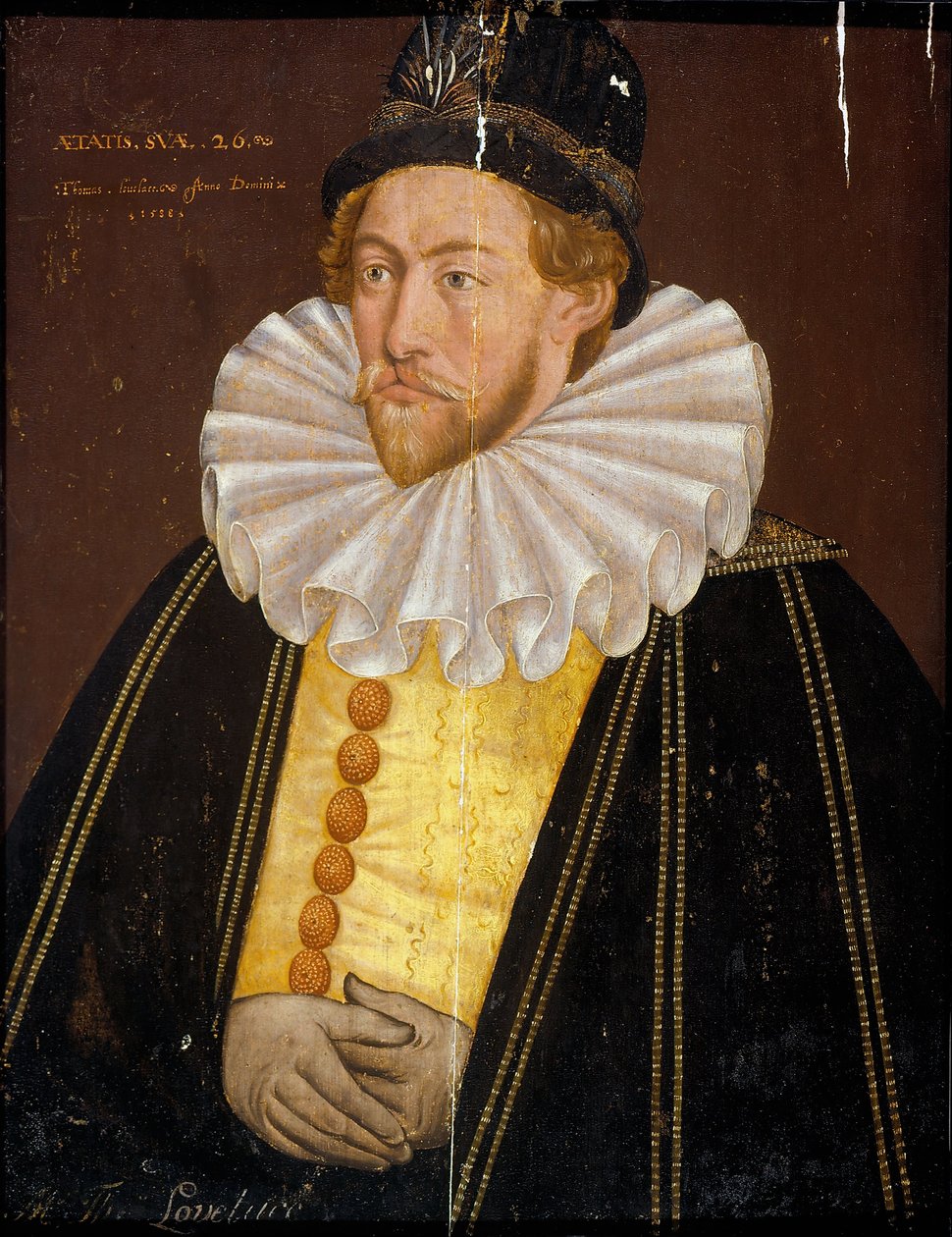 Britisk - Thomas Lovelace av Unbekannt Unbekannt